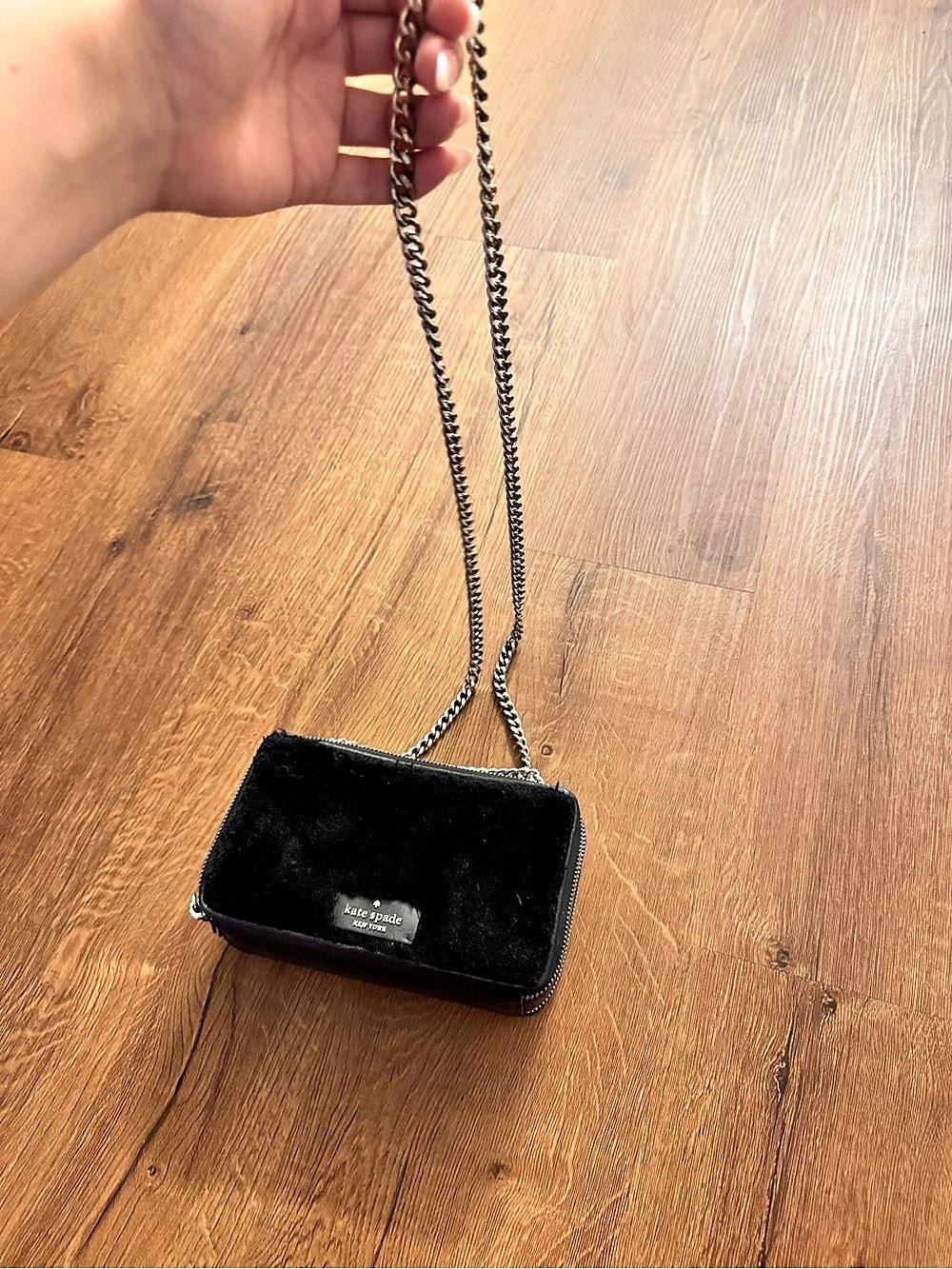 Kate Spade Black Chain Crossbody Bag